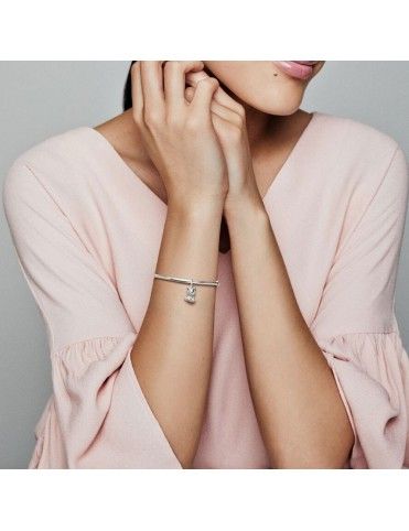 Charm Pandora plata perro colgante Bulldog 798008EN16