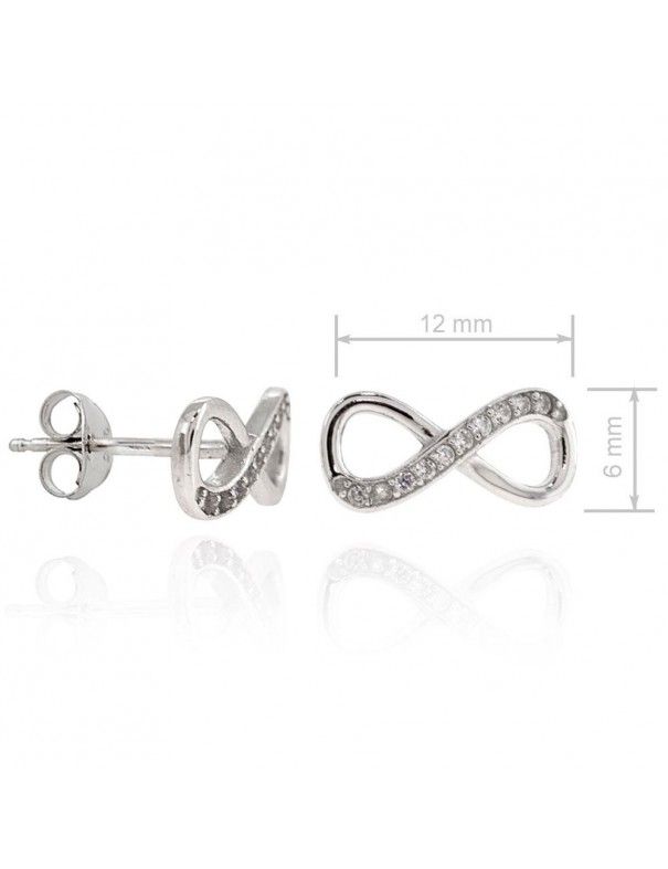 Pendientes Plata Mujer Infinito 151037