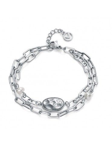 Pulsera Viceroy acero Mujer cadena doble 15028P01000