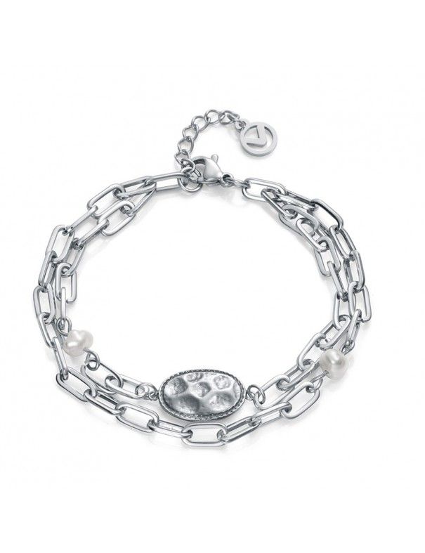Pulsera Viceroy acero Mujer cadena doble 15028P01000