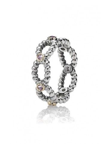 ANILLO SORTIJA PANDORA PLATA 190603PSA-54