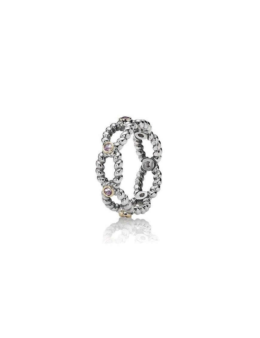 ANILLO SORTIJA PANDORA PLATA 190603PSA-54