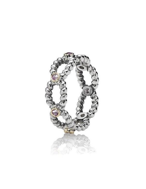 ANILLO SORTIJA PANDORA PLATA 190603PSA-54