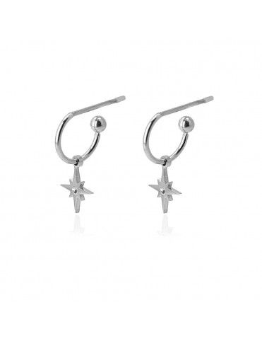 Pendientes Aro Anartxy Acero Mujer BPE248