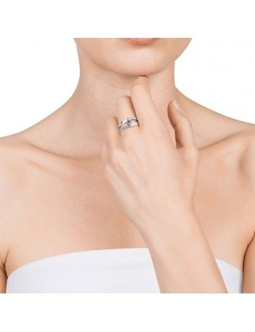 Anillo Viceroy plata nudo Mujer 71010A012-38