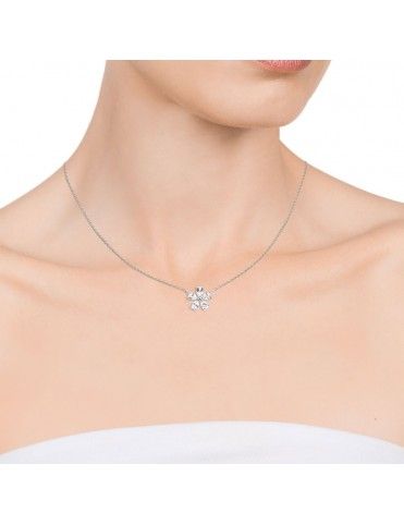 Collar Viceroy Plata Mujer flor 71017C000-38