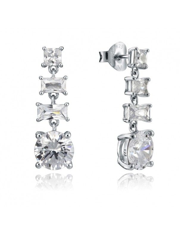 Pendientes Viceroy Plata largos Mujer 71019E000-38