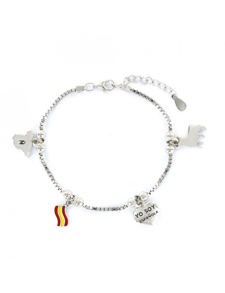 Pulsera plata Mujer España 9107649