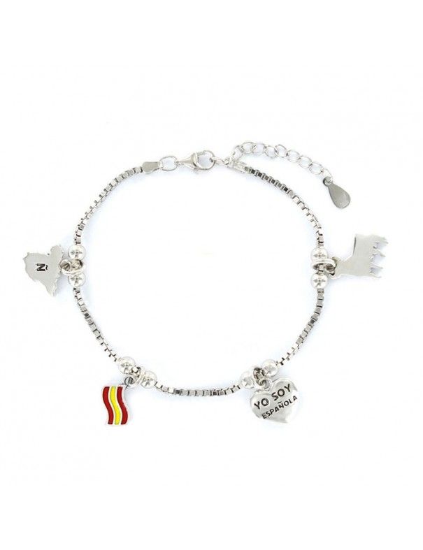 Pulsera plata Mujer España 9107649