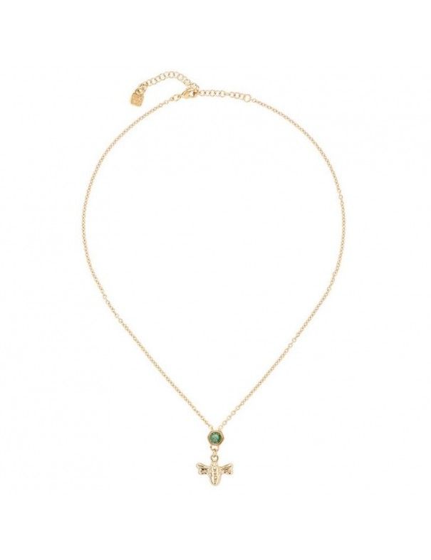 Collar Uno de 50 Metal Mujer La Reina 2 COL1430VRDORO0U