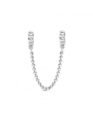 Cadena de seguridad  plata y Esferas y pavé 798680C01-05
