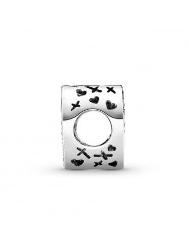 Charm Pandora plata filigrana Corazón Brillante 798692C01