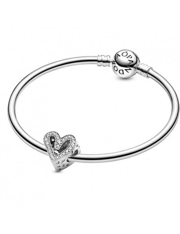 Charm Pandora plata filigrana Corazón Brillante 798692C01