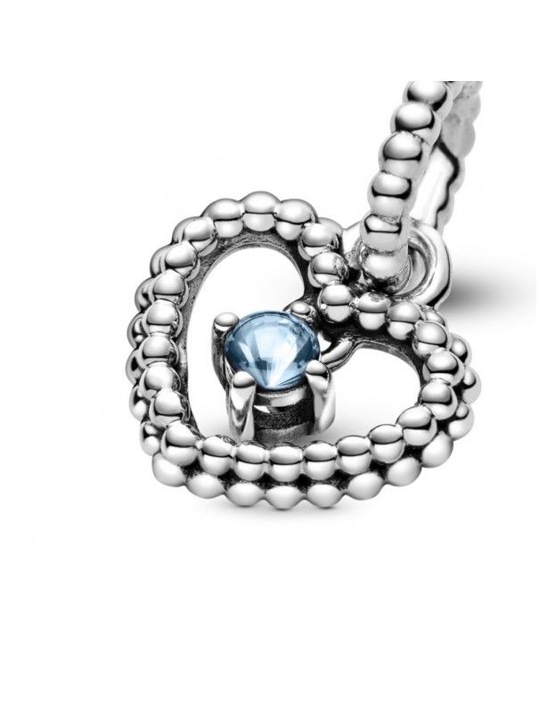 Charm colgante Pandora plata con esferas Azul Agua 798854C01