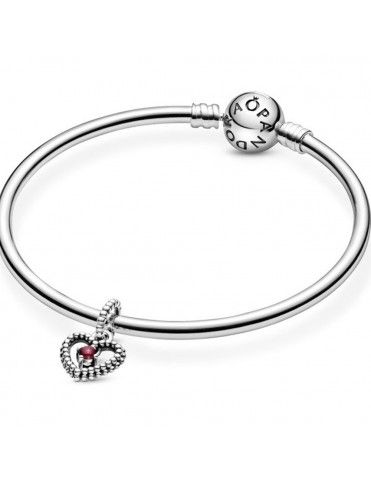 Charm colgante Pandora plata con esferas Rojo Oscuro 798854C08