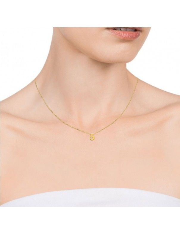 Collar Viceroy Plata Mujer Número "5" 61041C000-05