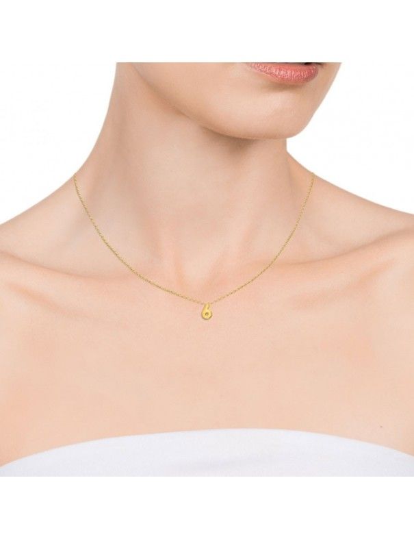 Collar Viceroy Plata Mujer Número "6" 61041C000-06