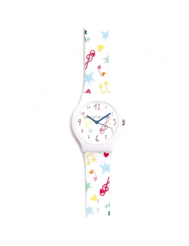 Reloj Agatha Niña Corazones fila colores AGR263