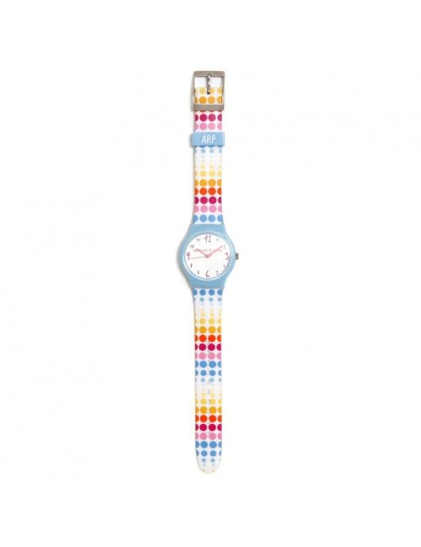 Reloj Agatha Niña Topos fila colores AGR266