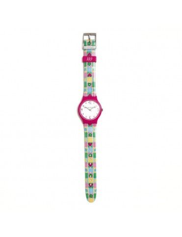Reloj Agatha Niña Flip Vichy multicolor AGR270
