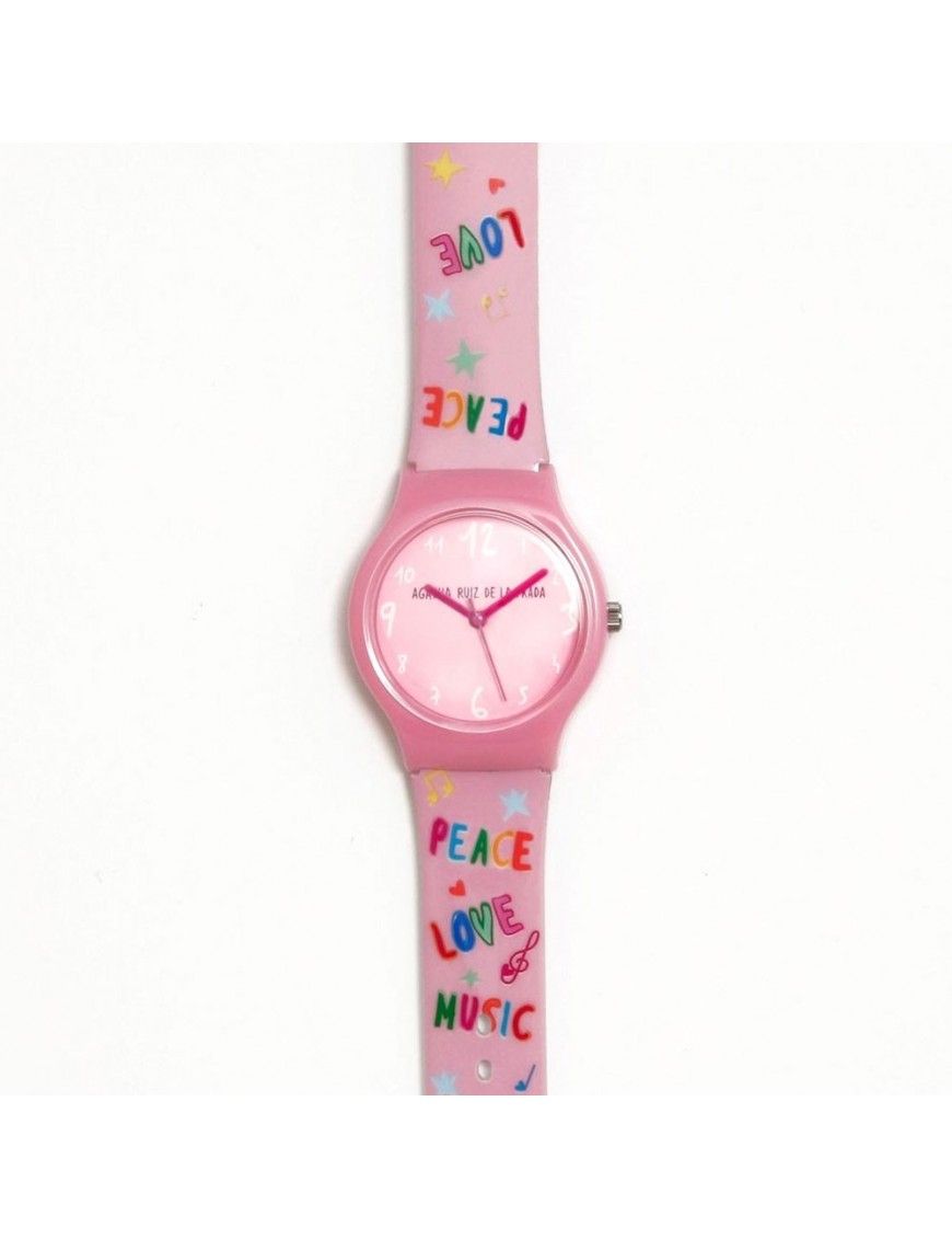 Reloj Agatha Niña Flip Peace, Love & Music AGR273
