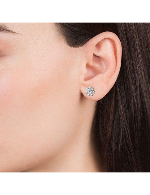 Pendientes Viceroy Plata Mujer 71042E000-38