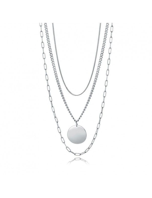 Collar Viceroy Acero Triple Mujer 15055C01000