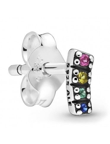 Pendiente Pandora Plata Mi orgullo 298547C01