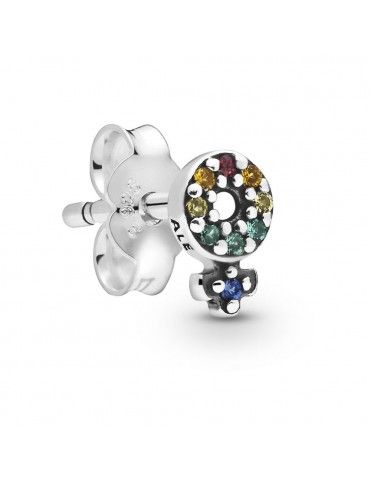 Pendiente Pandora Plata Mi orgullo 298550C01