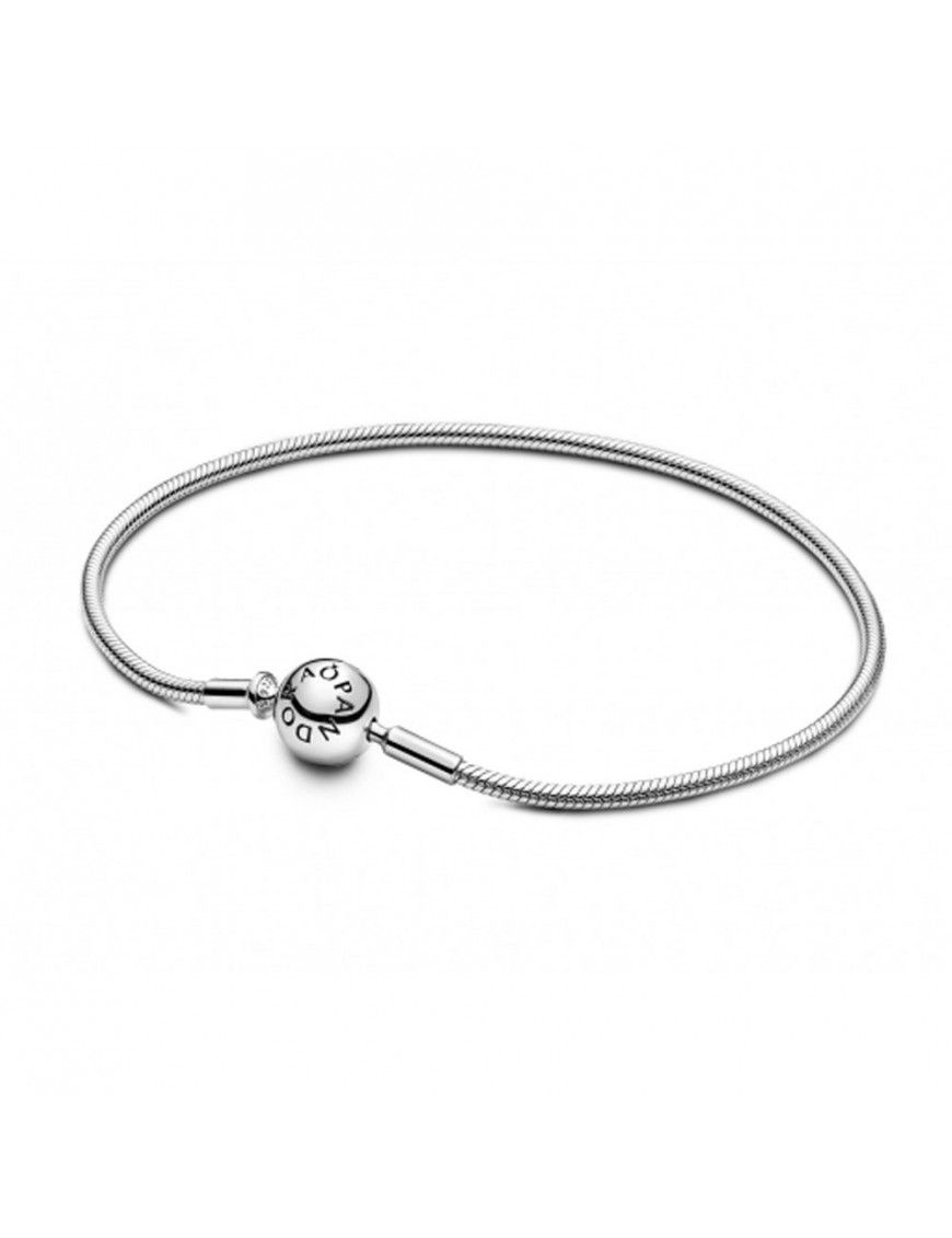 Pulsera Pandora plata rígida Mi plata 598406C00-18