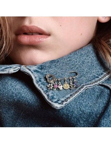 Broche Pandora plata Mi Pin de Seguridad 698552C00