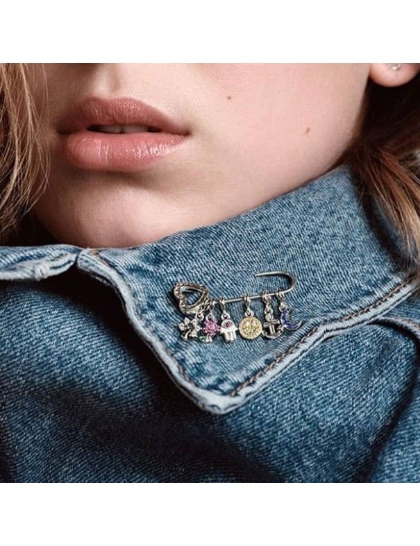 Broche Pandora plata Mi Pin de Seguridad 698552C00