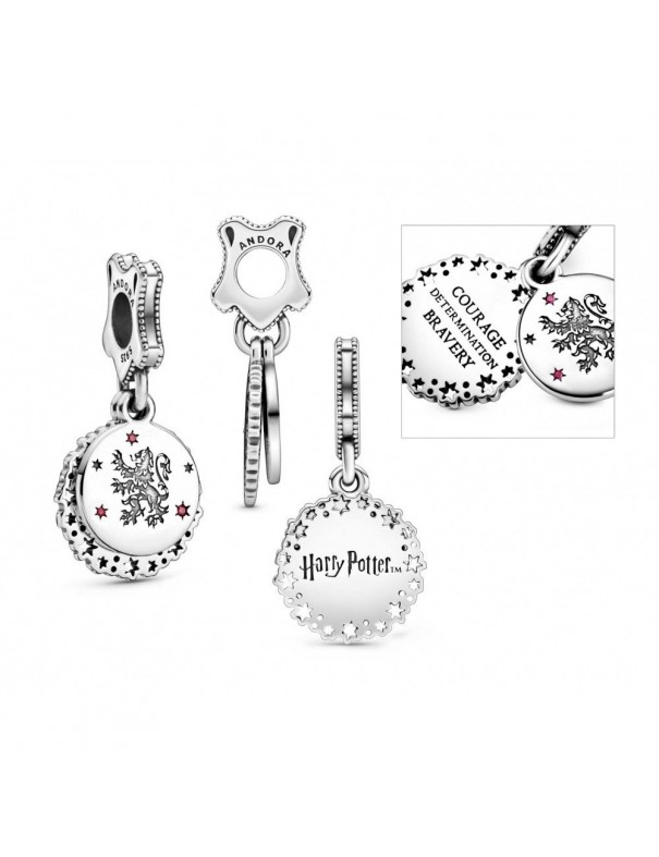 Charm colgante Pandora plata Colgante Casa Gryffindor 798627C01