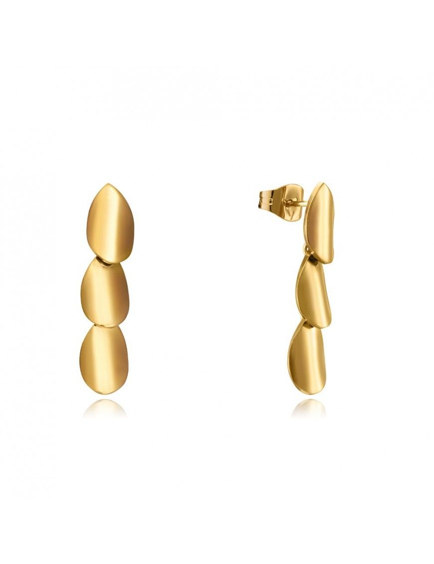 Pendientes Viceroy acero dorado 75174E01012