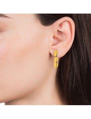 Pendientes Viceroy acero dorado 75174E01012