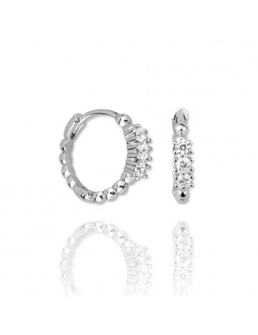 Pendientes plata aro 151663