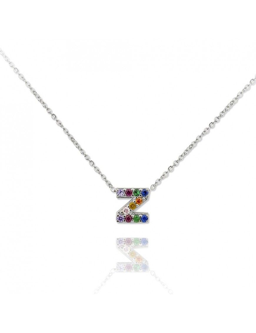 Collar plata letra Z 175062