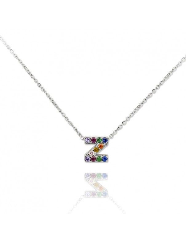Collar plata letra Z 175062