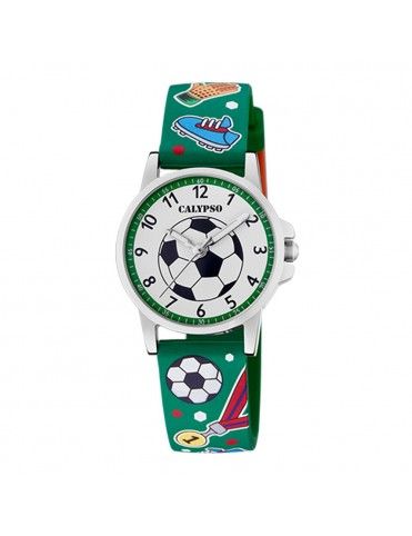 Reloj Calypso balón de fútbol para niño K5790/2