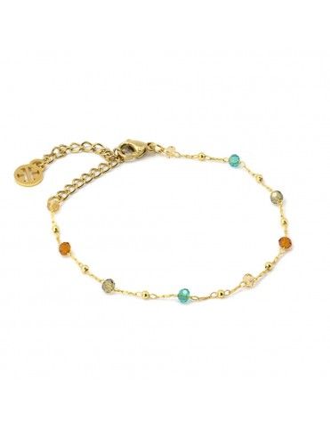 Pulsera Anartxy de acero dorado APU987EH