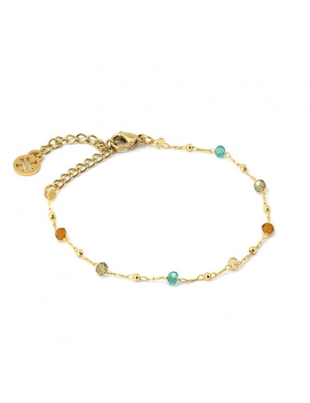 Pulsera Anartxy de acero dorado APU987EH
