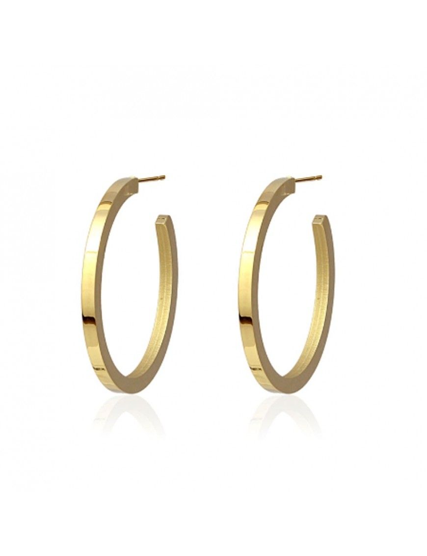 Pendientes Anartxy aro acero BPE051