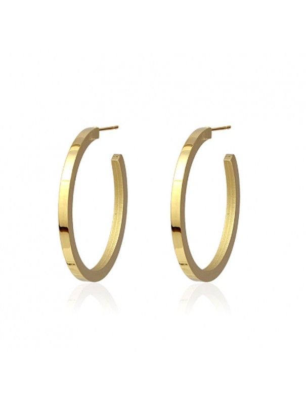 Pendientes Anartxy aro acero BPE051