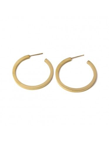 Pendientes Anartxy aro acero BPE051