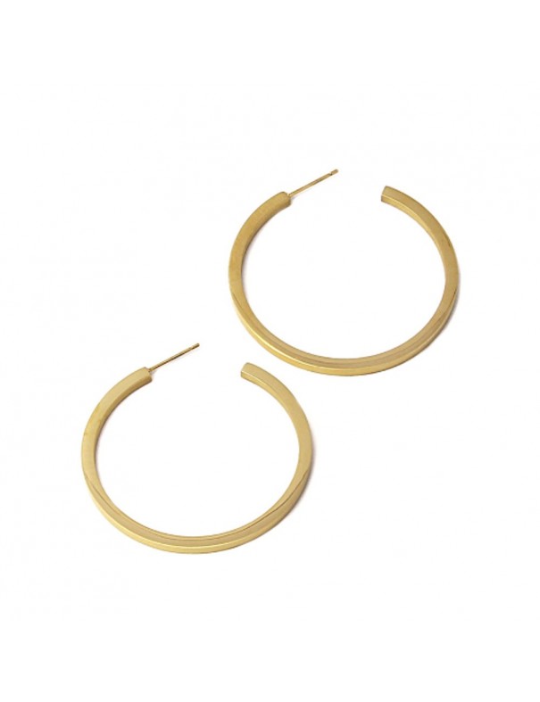 Pendientes Anartxy aro acero BPE052