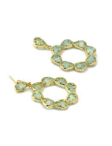Pendientes Anartxy piedras BPE311