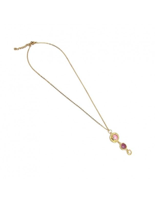 Collar Anartxy piedra ojo de gato COA858RS