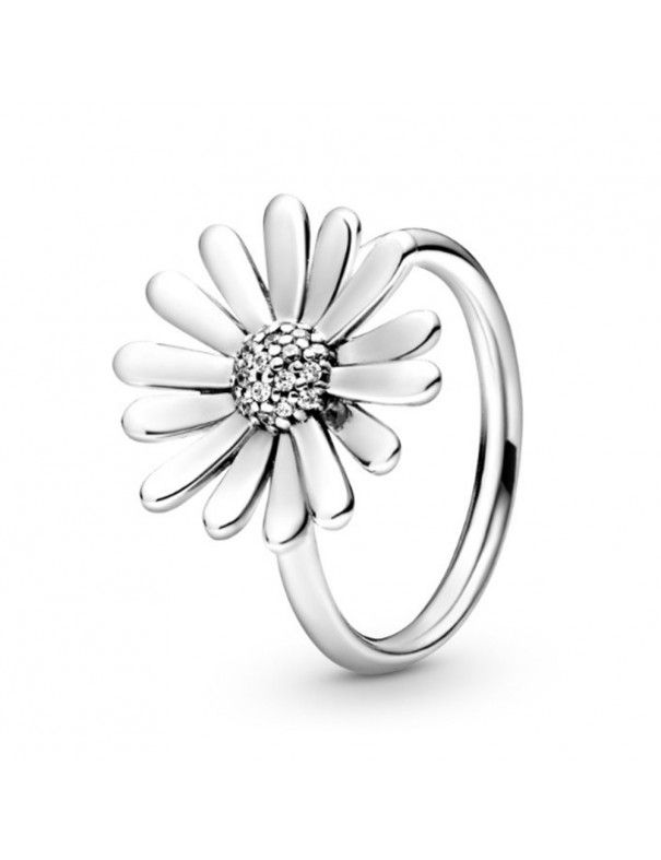 Anillo Pandora Margarita en pave 198817C01-54