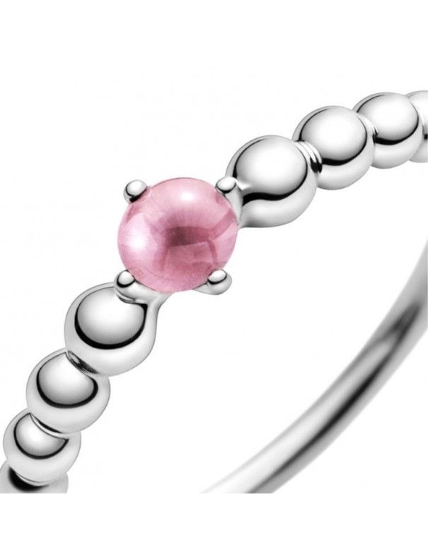 Anillo Pandora Esferas rosa 198867C09-52