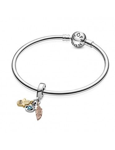 Charm Pandora Mano Ojo Pluma 768785C01